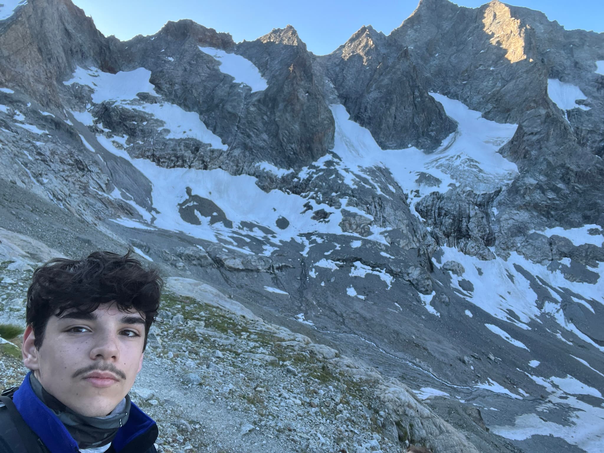 Little selfie while on the approach walk